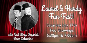 The Music House Presents A Laurel and Hardy Silent Movie "Fun Fest" Accompanied by Dave Calendine @ The Music House Museum